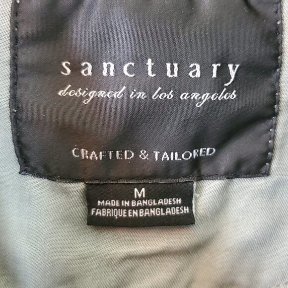 ❤️Sanctuary Anthropologie Utility Safari Sage Jacket - Picture 3 of 8